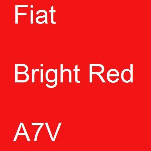 Fiat, Bright Red, A7V.